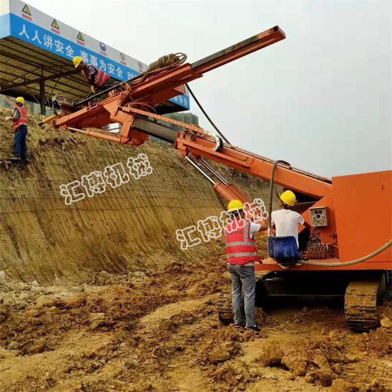 山體護(hù)坡鉆孔機(jī)，全液壓錨固鉆機(jī)現(xiàn)貨出售